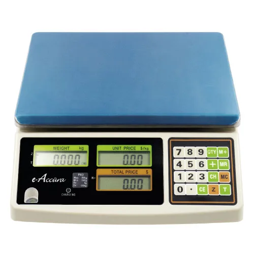 Balanza Comercial e-Accura PA2-30 de 30 kilos